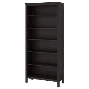 IKEA HEMNES bookcase, 35 3/8x77 1/2 in Black / Brown, Ikea Ireland | 3517XRLOG