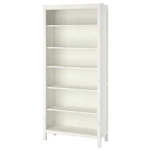 IKEA HEMNES bookcase, 35 3/8x77 1/2 in White Stain, Ikea Ireland | 1835ISEMJ