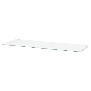 IKEA HEMNES glass top, transparent, 42 1/2x19 5/8 in, Ikea Ireland | 0654ADMSL