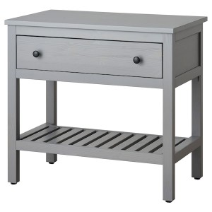 IKEA HEMNES open sink cabinet with 1 drawer, 32 1/4x18 7/8x29 7/8 in Gray, Ikea Ireland | 4310OIPDW