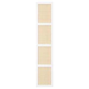 IKEA HÖGADAL door, white/woven bamboo, 15 3/4x75 5/8 in, Ikea Ireland | 4182ISCOX