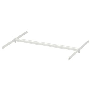 IKEA HJÄLPA clothes rail +2 suspension rails, adjustable/white, 23 5/8-39 3/8x21 5/8 in, Ikea Ireland | 5140HYUKL