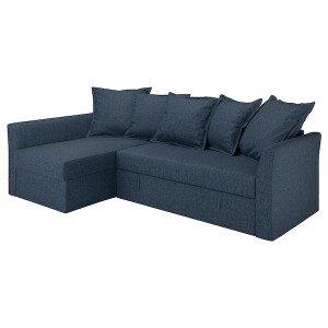 IKEA HOLMSUND cover for sleeper sectional, 3 seat Kilanda Dark Blue, Ikea Ireland | 4358LWQNI