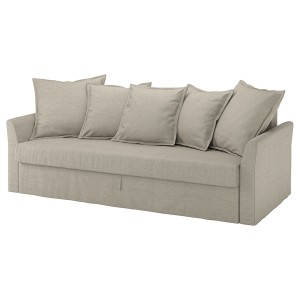 IKEA HOLMSUND cover for sleeper sofa, Borgunda Beige, Ikea Ireland | 5920FHAVD