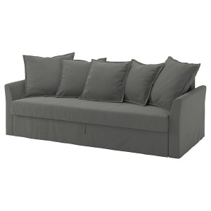 IKEA HOLMSUND cover for sleeper sofa Borgunda Dark Gray, Ikea Ireland | 5349SEHMO