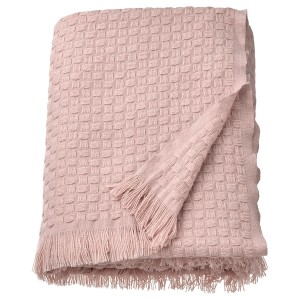 IKEA HORNMAL throw, 51x67 in Light Pink, Ikea Ireland | 3658RAGTK