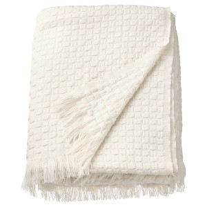 IKEA HORNMAL throw, 51x67 in Off White, Ikea Ireland | 1702PLABR