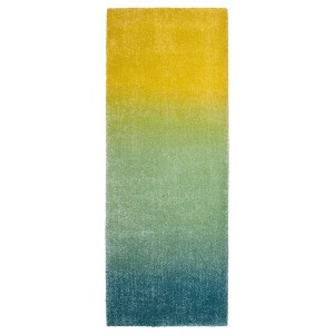 IKEA HOTELLRUM rug, high pile, blue/green yellow, 2'7 inx6'7 in, Ikea Ireland | 1896JSFNG