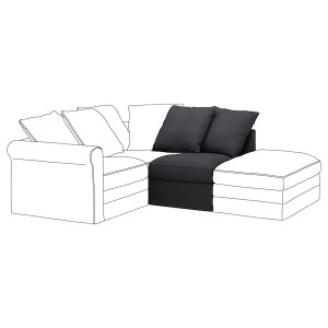 IKEA HÄRLANDA Cover for 1-seat section Sporda Dark Gray, Ikea Ireland | 2651OHQFJ
