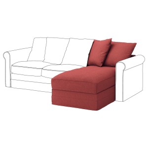 IKEA HÄRLANDA Cover for chaise section Ljungen Light Red, Ikea Ireland | 3219PGAOW