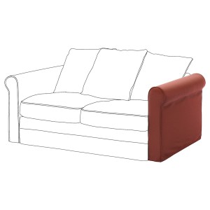 IKEA HÄRLANDA armrest Ljungen Light Red, Ikea Ireland | 6973LXAYJ