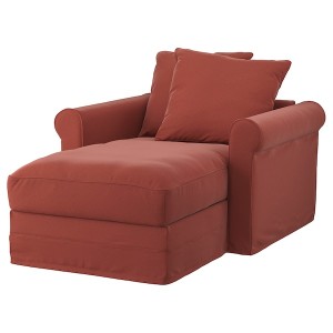 IKEA HÄRLANDA chaise cover Ljungen Light Red, Ikea Ireland | 6830PRYMS