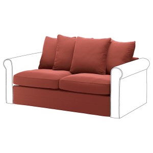 IKEA HÄRLANDA cover for loveseat sleeper section Ljungen Light Red, Ikea Ireland | 8165TWBGI