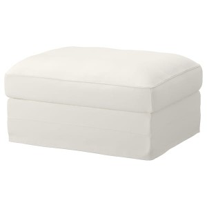 IKEA HÄRLANDA cover for ottoman with storage Inseros White, Ikea Ireland | 1639ZDBSE