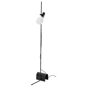 IKEA HÅRSLINGA / TRÅDFRI floor lamp with LED bulb Black / Smart White Spectrum, Ikea Ireland | 2815FYSRO