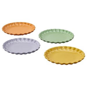 IKEA HÖSTAGILLE side plate, mixed colors, 7 in, 4 pack, Ikea Ireland | 4639VHLTP