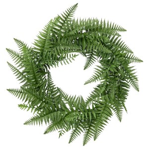IKEA HÖSTKVÄLL artificial wreath, indoor/outdoor/fern green, 17 ¾ in, Ikea Ireland | 3428DAIOZ