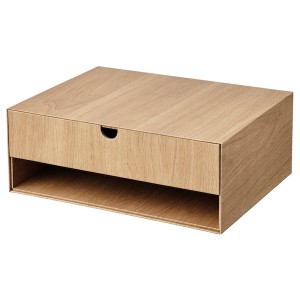 IKEA HÄSTVISKARE mini chest of drawers, oak effect, 12 ½x9 ½ in, Ikea Ireland | 5178NXZUO