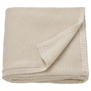 IKEA HUMLEMOTT throw, 51x67 in Off White, Ikea Ireland | 7160XEKAO