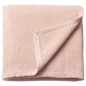 IKEA HUMLEMOTT throw, 51x67 in Pale Pink, Ikea Ireland | 3816WNADT