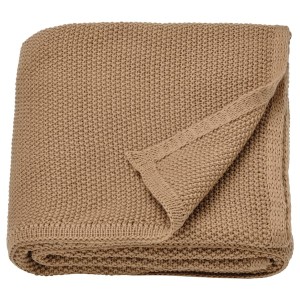IKEA HUMLEMOTT throw, 51x67 in Yellow / Beige, Ikea Ireland | 6903IPFTY