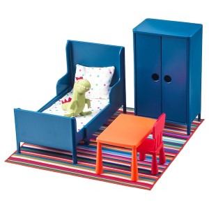 IKEA HUSET Doll furniture, bedroom, Ikea Ireland | 9812QPMGL