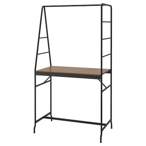 IKEA HÅVERUD table with storage ladder, black, Ikea Ireland | 7308UZRKV