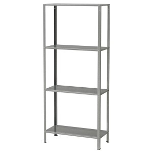 IKEA HYLLIS Shelf unit, indoor/outdoor galvanized, Ikea Ireland | 8261TIZPX