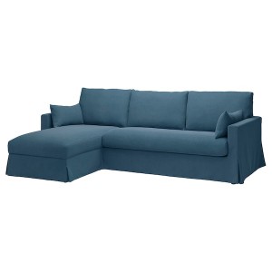 IKEA HYLTARP cover f 3-seat sofa w chaise left Tallmyra Blue, Ikea Ireland | 7185SKZEF