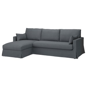 IKEA HYLTARP cover f 3-seat sofa w chaise left Gransel Gray, Ikea Ireland | 3145SOEIC