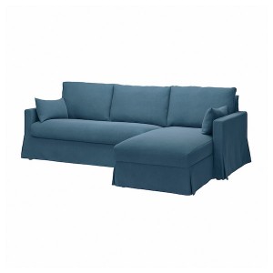 IKEA HYLTARP cover f 3-seat sofa w chaise right Tallmyra Blue, Ikea Ireland | 0297CUFJN