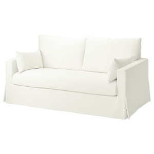 IKEA HYLTARP cover for loveseat Hallarp White, Ikea Ireland | 8047SJPOK
