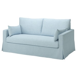 IKEA HYLTARP cover for loveseat Kilanda Pale Blue, Ikea Ireland | 2941WANOK