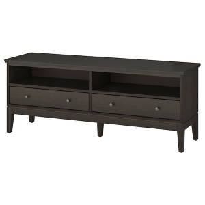 IKEA IDANÄS TV unit, 63 3/4x15 3/4x24 3/4 in Dark Brown Stained, Ikea Ireland | 4153YSKGT