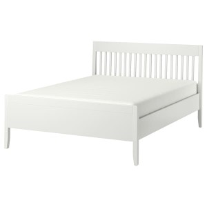 IKEA IDANÄS bed frame, Full/Double White, Ikea Ireland | 6139ZQIHW