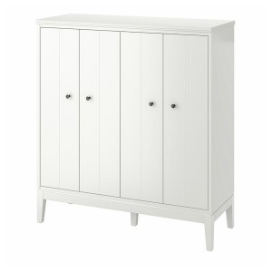 IKEA IDANÄS cabinet with bi-folding doors, white, 47 5/8x53 1/8 in, Ikea Ireland | 0274IQOAN