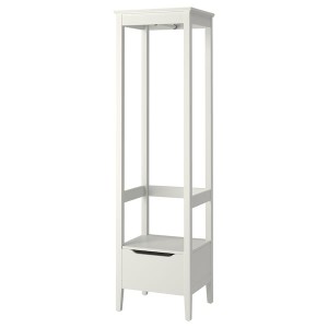 IKEA IDANÄS open wardrobe, 23 1/4x83 1/8 in White, Ikea Ireland | 6948XOCSV