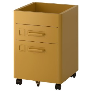 IKEA IDÅSEN drawer unit with smart lock, 16 1/2x24 in Golden Brown, Ikea Ireland | 4183VUKCX
