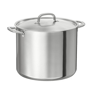 IKEA IKEA 365+ pot with lid, stainless steel, 16 qt, Ikea Ireland | 8329RGAUX