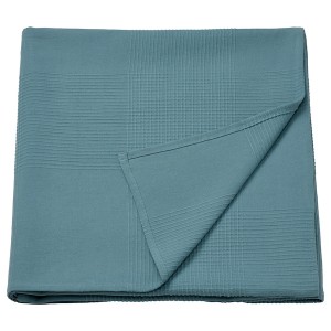 IKEA INDIRA bedspread, 91x98 in Light Blue, Ikea Ireland | 8692XBNYS
