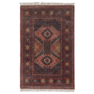 IKEA INDO AGRA rug, handmade, 2'0 inx2'11 in Geometric Multicolor, Ikea Ireland | 2410OMKBI
