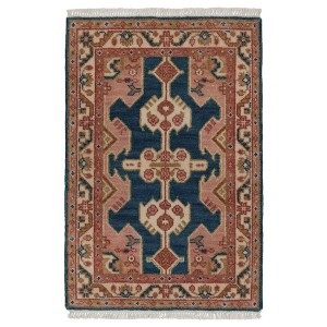 IKEA INDO AGRA rug, handmade 2'0 inx2'11 in Ornament Pattern Multicolor, Ikea Ireland | 0418KXAME