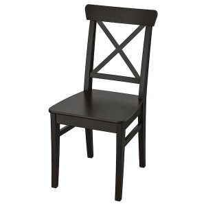 IKEA INGOLF chair Brown / Black, Ikea Ireland | 9247HIWQR