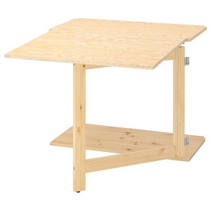 IKEA IVAR folding table, pine, 31 1/2x19 5/8-43 3/4 in, Ikea Ireland | 4732CGEFN