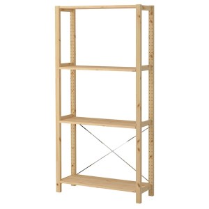 IKEA IVAR shelving unit, pine, 35x11 3/4x70 1/2 in, Ikea Ireland | 2956VWQHJ