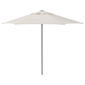 IKEA JOGGESÖ umbrella, light grey-beige, 118 1/8 in, Ikea Ireland | 0974JKDMQ