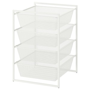 IKEA JONAXEL storage combination, 19 5/8x20 1/8x27 1/2 in White, Ikea Ireland | 5746XQHPY