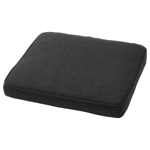 IKEA JÄRPÖN/DUVHOLMEN chair pad, outdoor, 19 5/8x19 5/8 in Anthracite, Ikea Ireland | 0895DWCHU