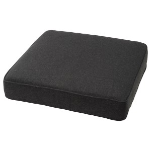 IKEA JÄRPÖN/DUVHOLMEN seat pad, outdoor, 24 3/8x24 3/8 in Anthracite, Ikea Ireland | 9780NSUHX