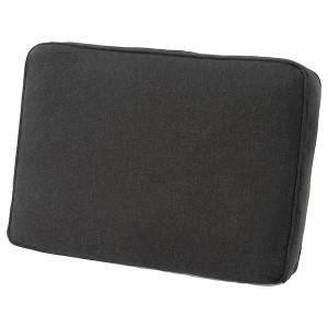 IKEA JÄRPÖN cover for back cushion, 24 3/8x17 3/8 in Outdoor Anthracite, Ikea Ireland | 3652SEQBN